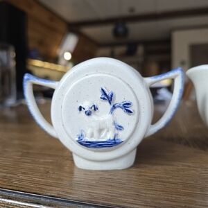 Double Sided Lamb Sugar And Creamer